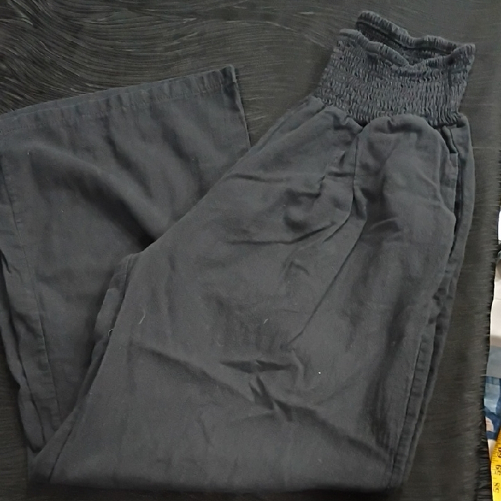 Source Unknown Black Wide Leg Pants